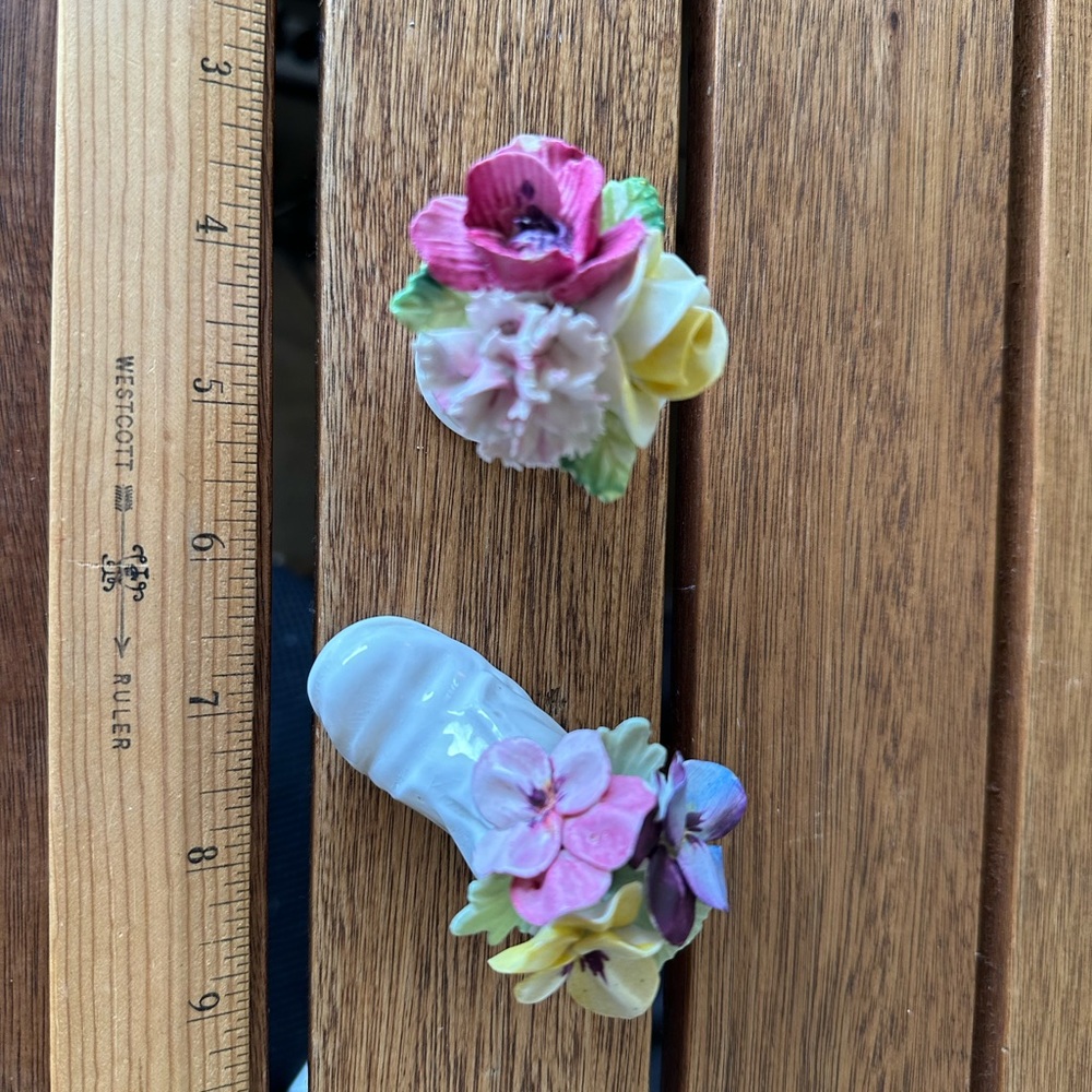 Antique Bone China Trinkets